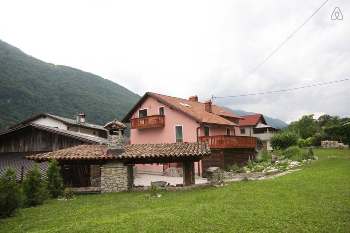 House Maharac With 3 Apartments Till 18 Persons Kamno Buitenkant foto